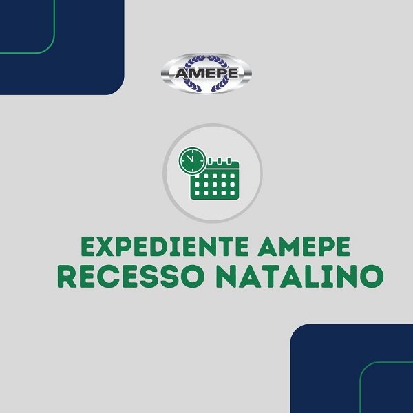 Imagem de Capa - AMEPE funcionará com atendimento remoto durante o recesso forense