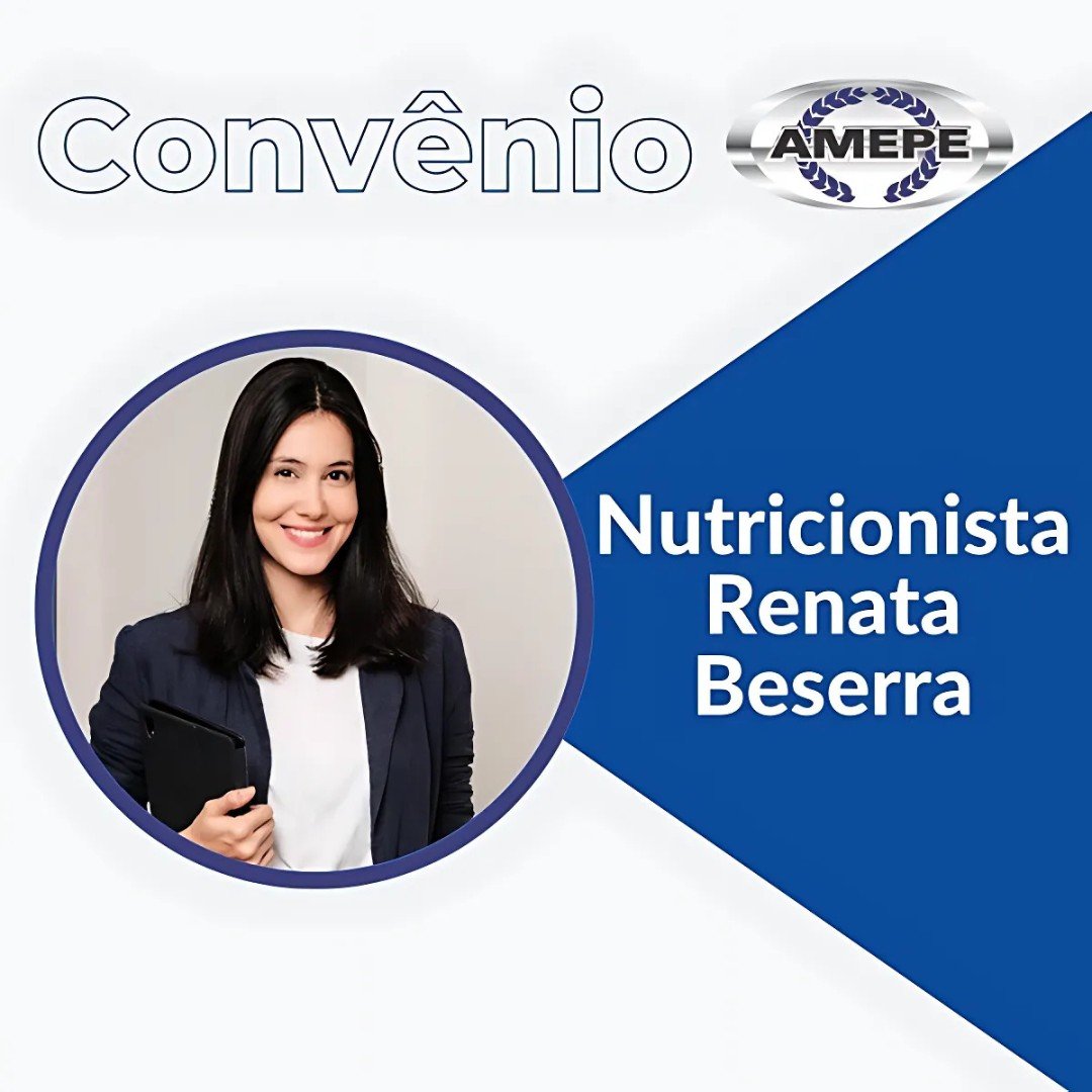 Imagem de capa - AMEPE firma convênio com a nutricionista Renata Beserra
