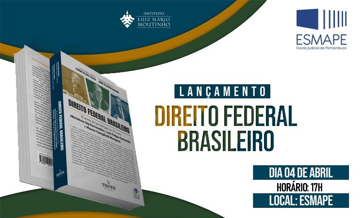 imagem de capa -Esmape reunirá quatro ministros do STJ em lançamento de livro e simpósio, nos dias 4 e 5 de abril