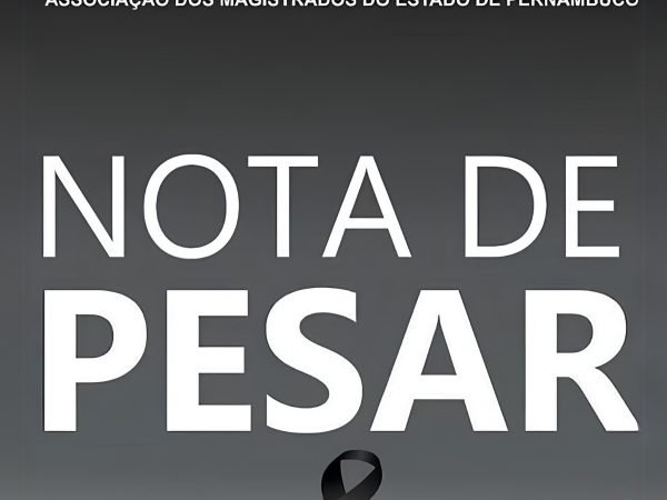 Imagem de Capa - Nota de pesar - Falecimento do desembargador emérito Ivonaldo Pereira de Miranda