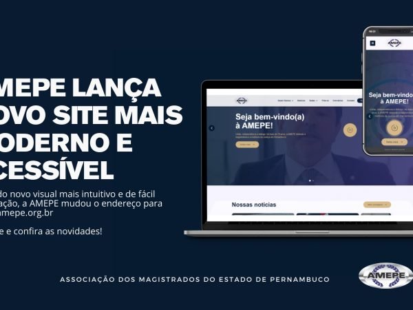 Imagem de Capa - Saiba mais sobre o novo site AMEPE, lançado nesta segunda-feira (29)