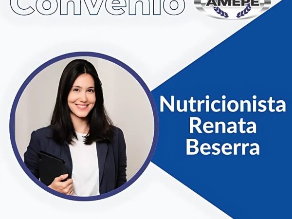 Imagem de capa - AMEPE firma convênio com a nutricionista Renata Beserra