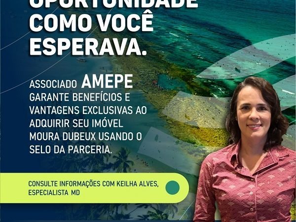 Imagem de capa - AMEPE firma parceria com a especialista da Moura Dubeux