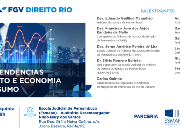 imagem de capa - ESMAPE promove o Seminário Novas Tendências em Direito e Economia do Consumo
